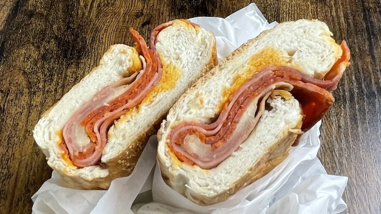 The Italian sandwich from Potbelly