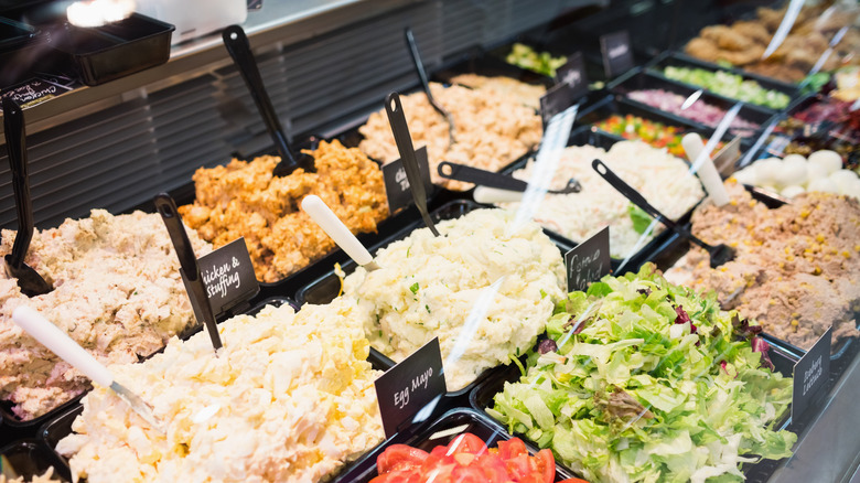 deli salads supermarket