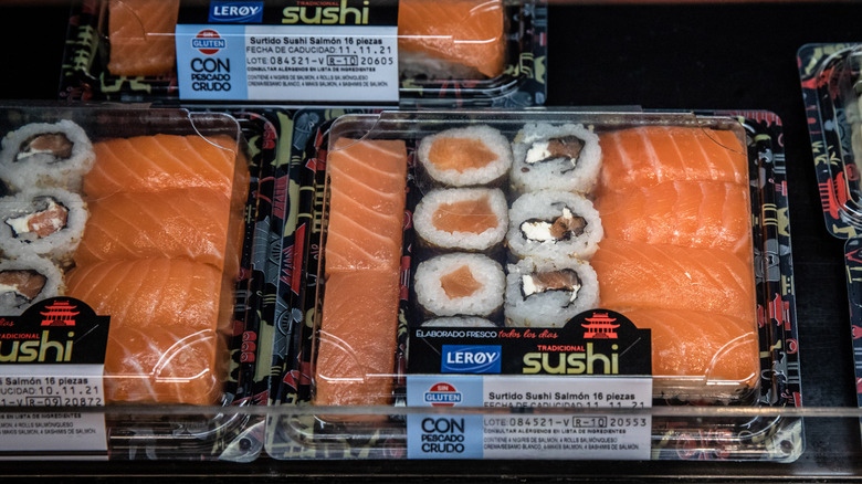 supermarket sushi