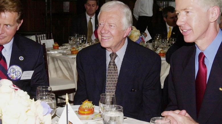 Jimmy Carter at dinner event