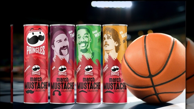 Pringles March Madness Mustache Collection