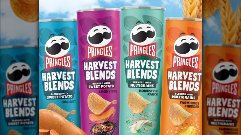 Pringles Finally Adds Sweet Potato Chips To Its Snack Rotation