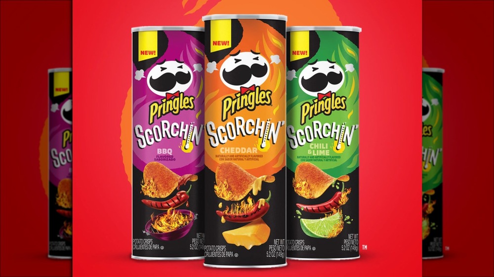 The new Scorchin' Pringles cans