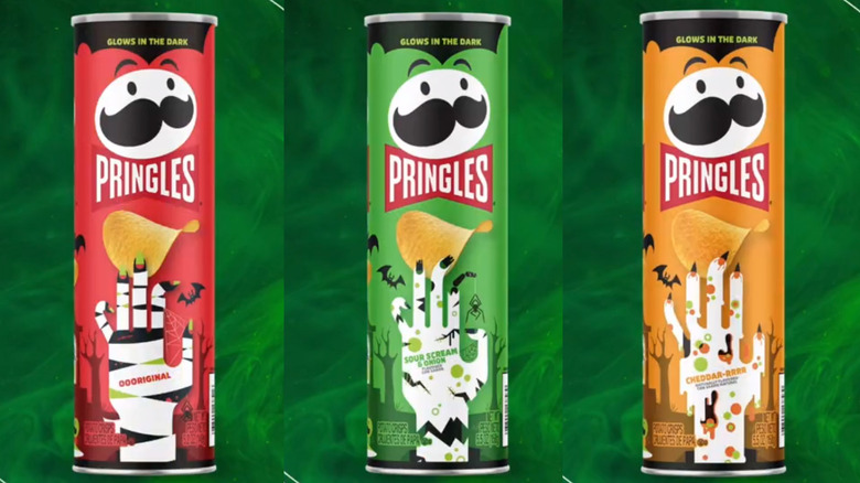 Pringles glow-in-the-dark flavors
