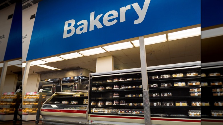 Sam's Club's bakery with various cakes on display