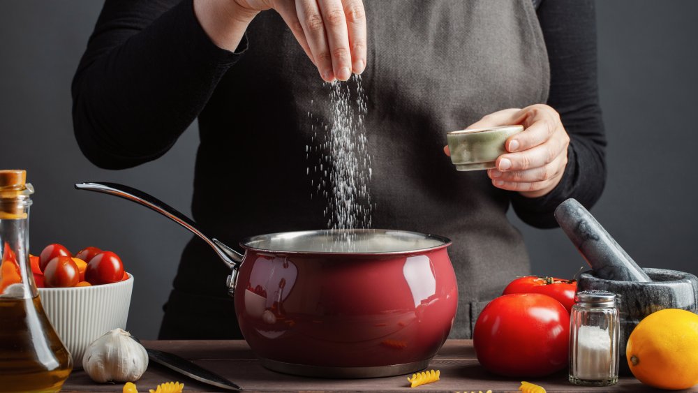cooking with salt