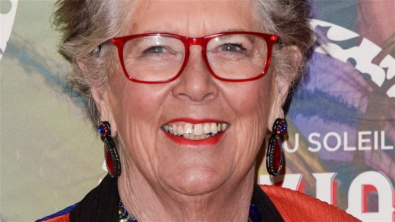 Close up of Prue Leith