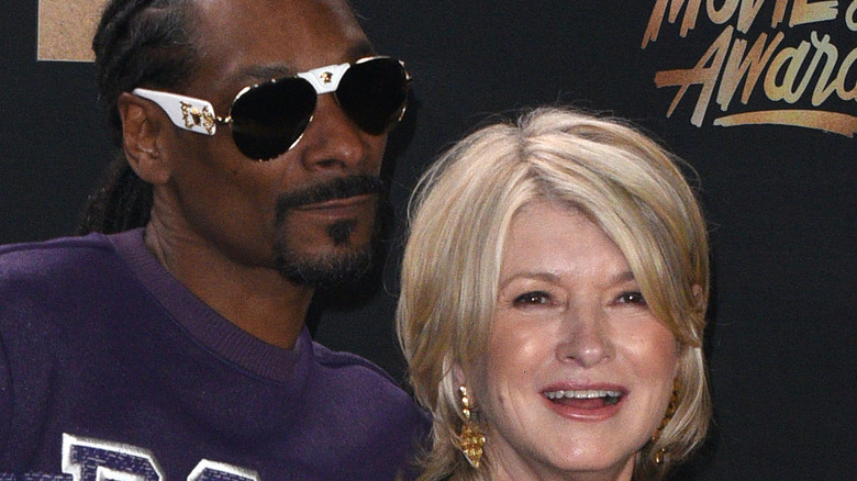 Snoop Dogg and Martha Stewart 