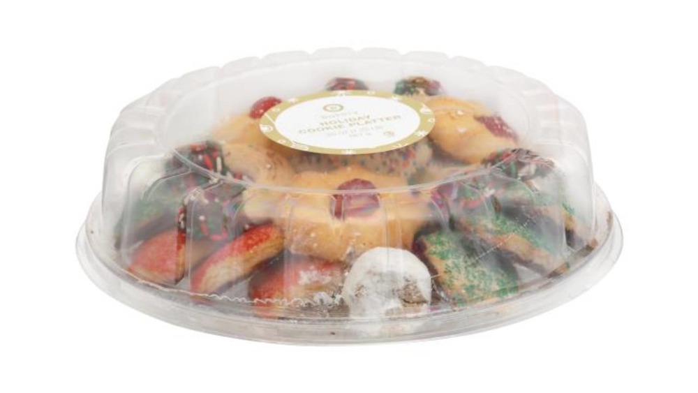 holiday cookie platter