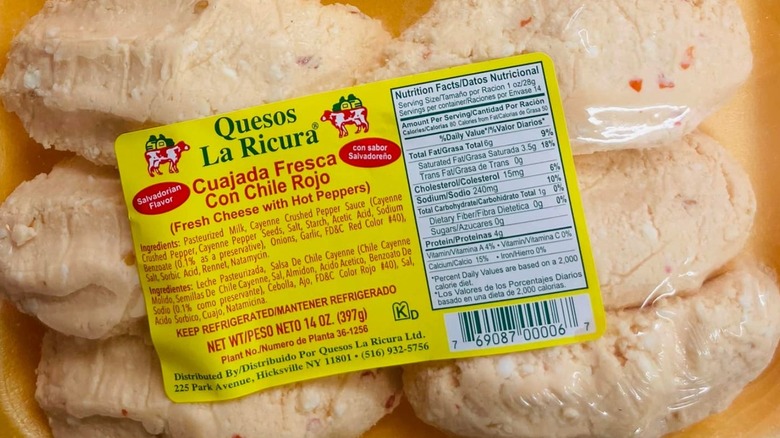 Fresh Cheese With Hot Peppers