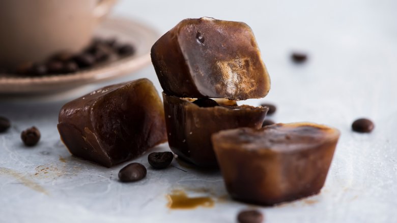 coffee ice cubes