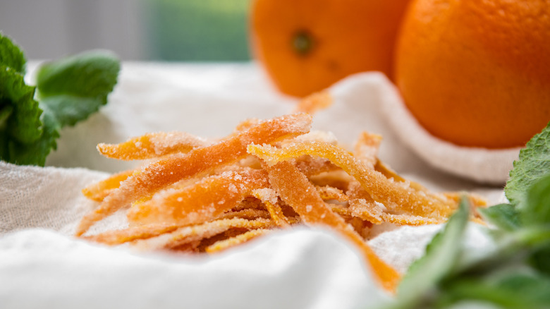 candied orange peel 