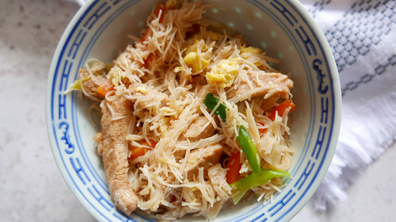 Quick Pork Mei Fun Recipe