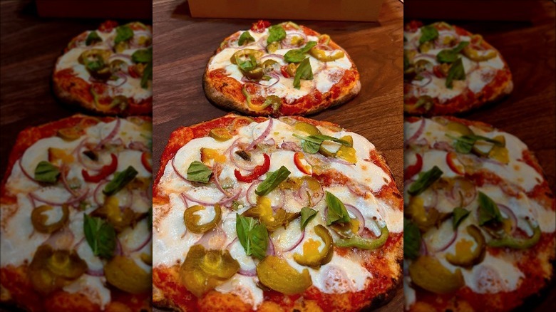 Rachael Ray's homemade pizzas
