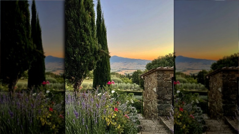 A Tuscan sunset