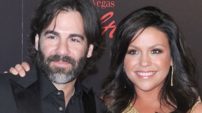 John Cusimano posing with Rachael Ray