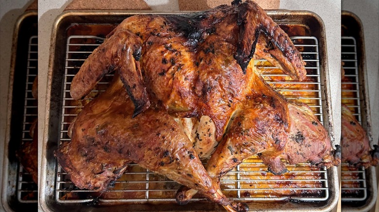 Spatchcock Thanksgiving turkey