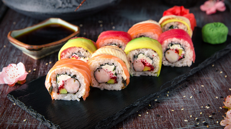 rainbow rolls