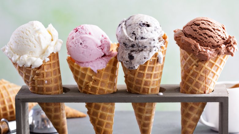 ice cream cones