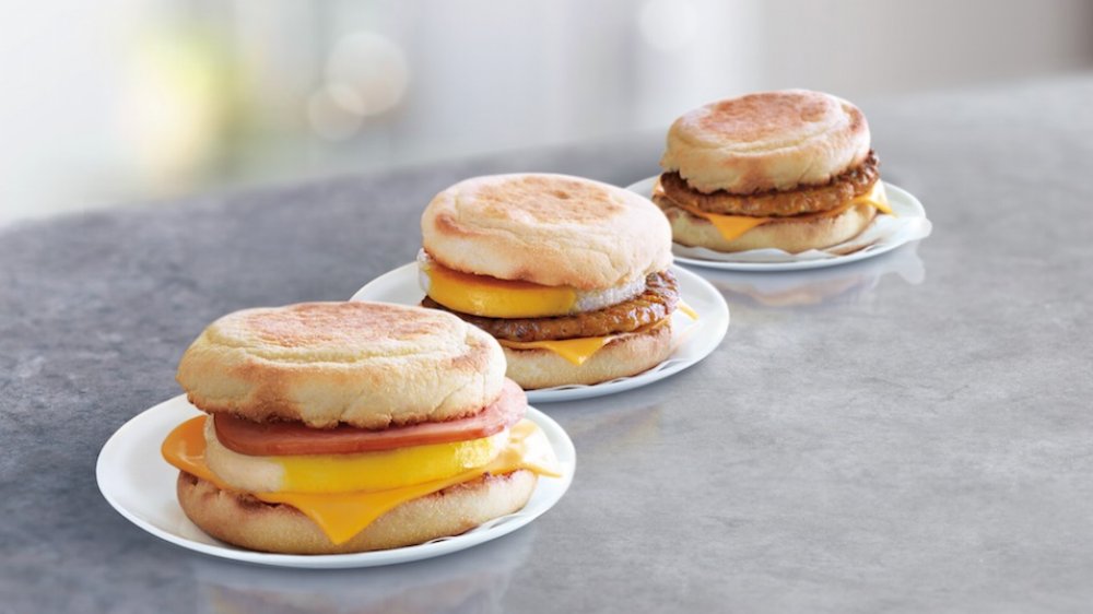 Mcdonald's breakfast sandwiches