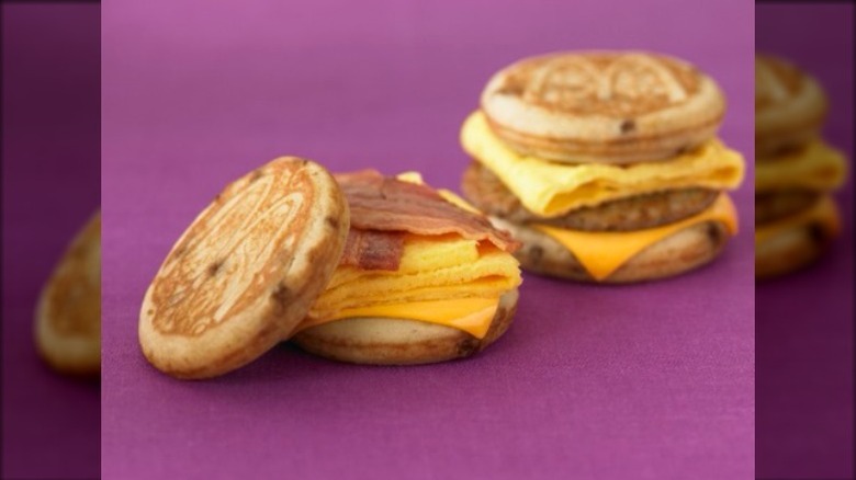 Mcdonald's bacon egg and cheese mcgriddles