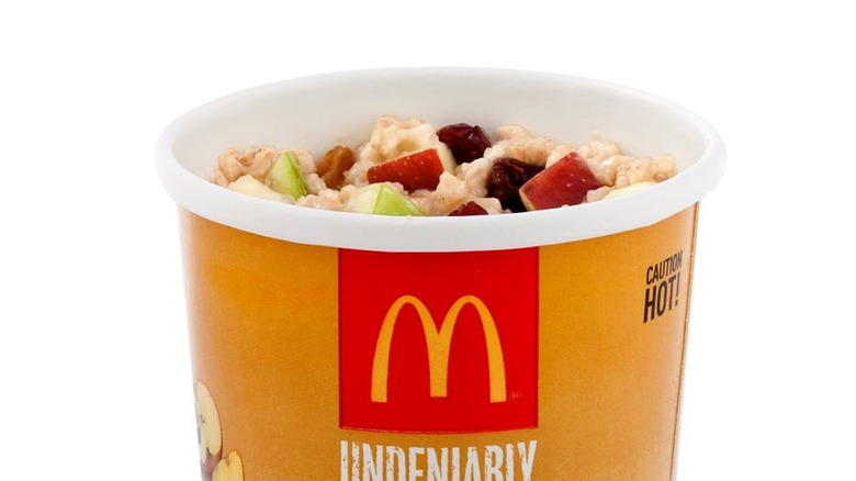 Mcdonald's oatmeal