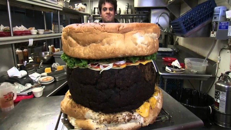 absolutely ridiculous burger