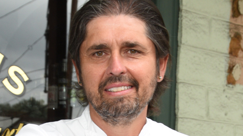 Chef Ludo Lefebvre smiles