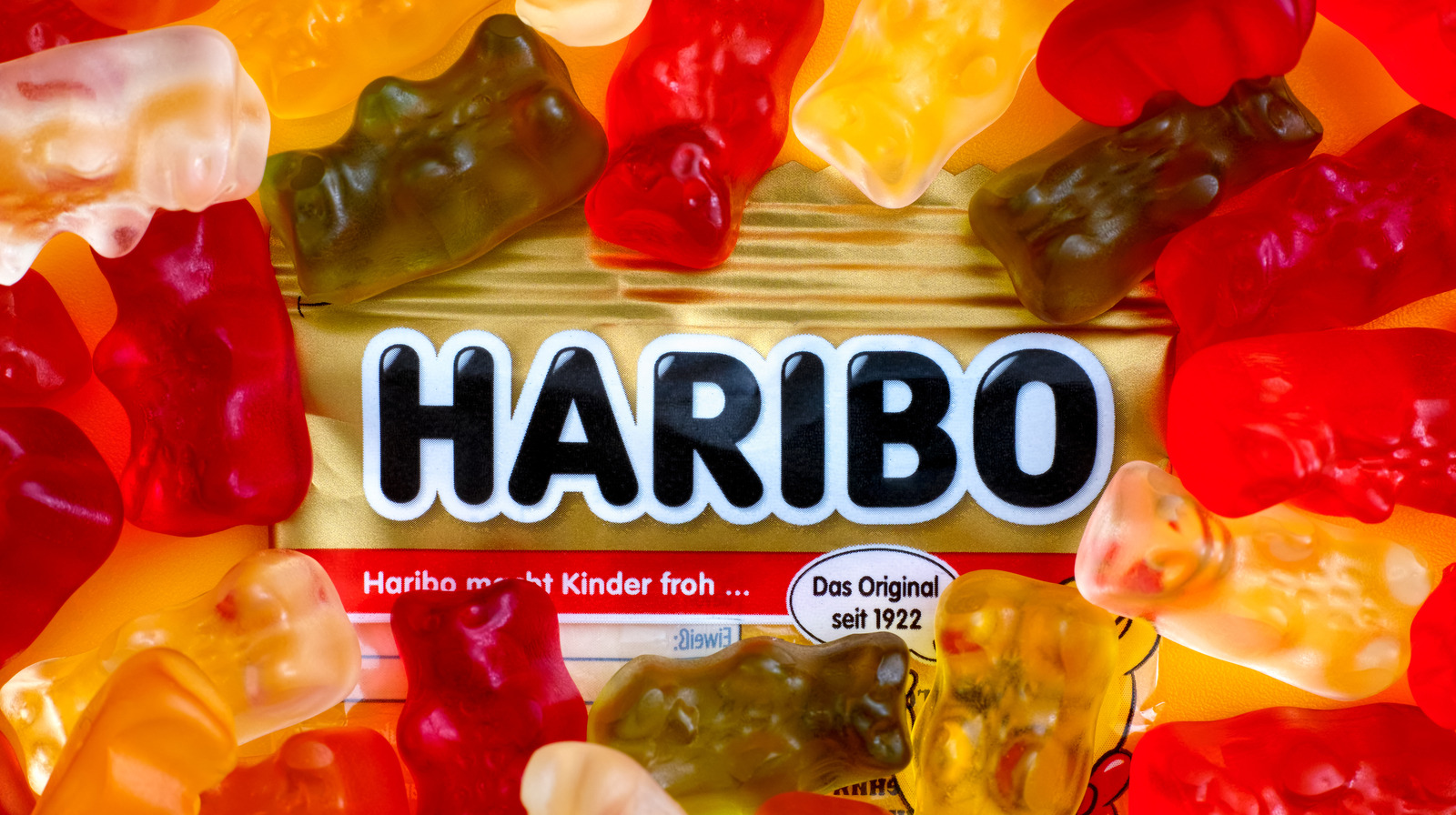Eating Haribo Sugar Free Gummy Bears
