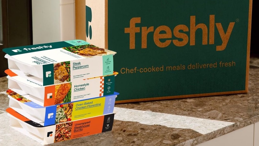 A box and meals from Freshly