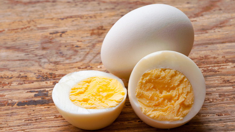 hard boiled egg