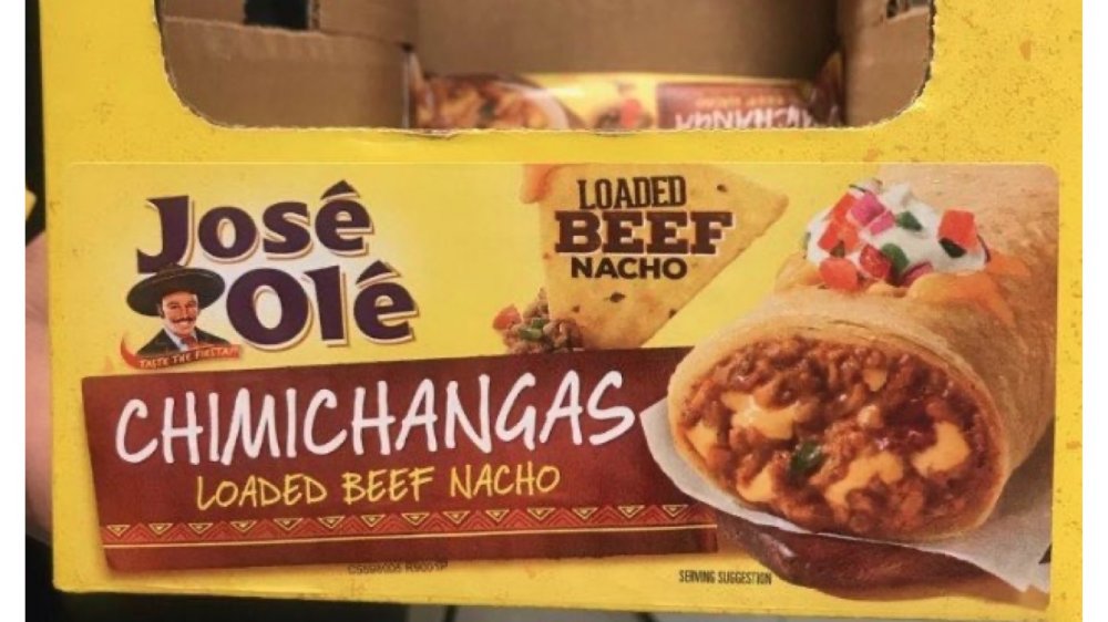 Recalled Jose Ole chimichanga