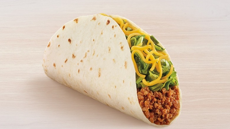 Taco Bell soft taco