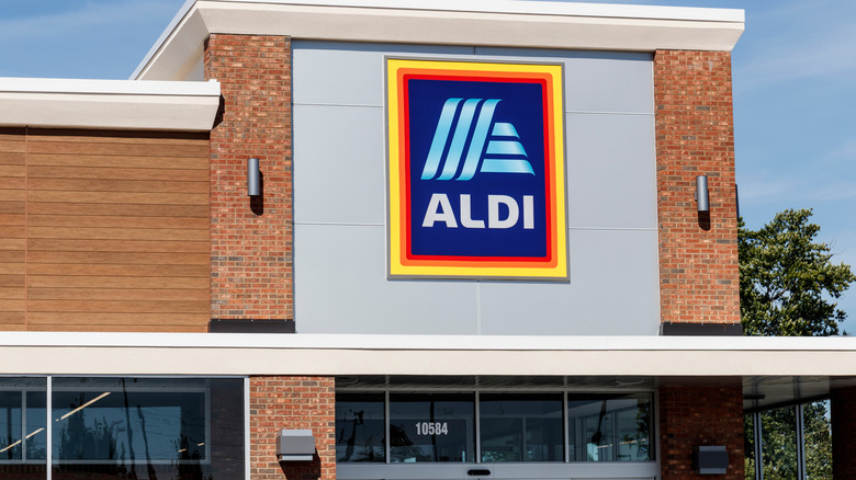 Aldi building exterior