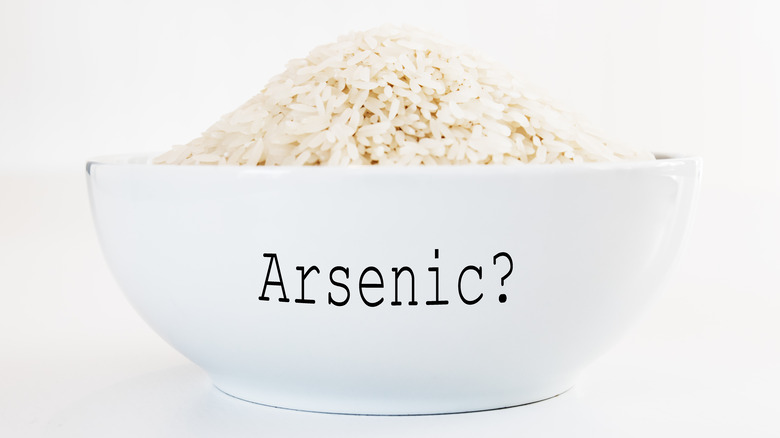 Arsenic in bowl of rice