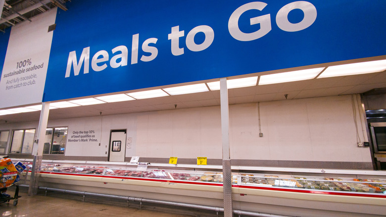 Sam's Club meals-to-go department