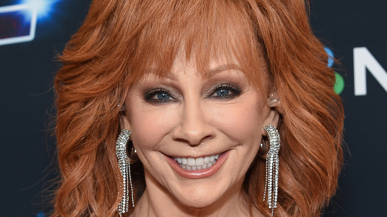 Reba McEntire smiling