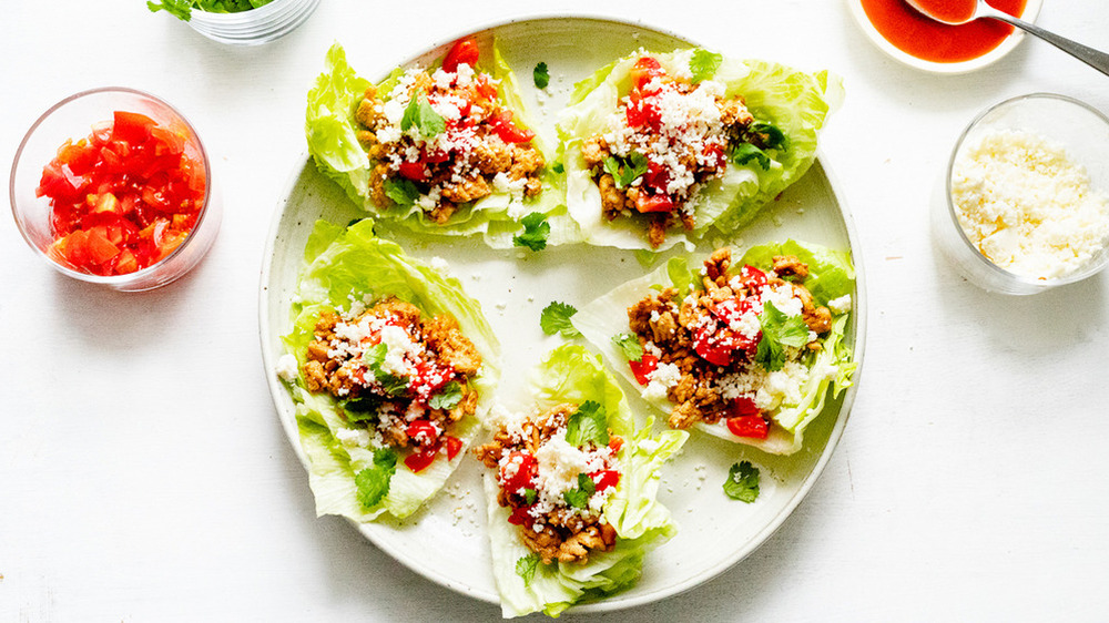 Lettuce tacos