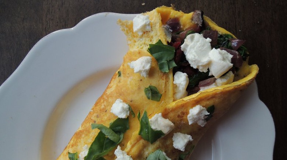Veggie omelet