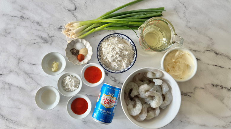 Ingredients for P.F. Chang's dynamite shrimp