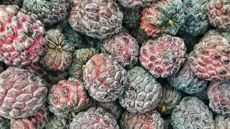 red custard apples