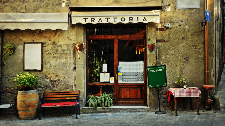 Italian trattoria