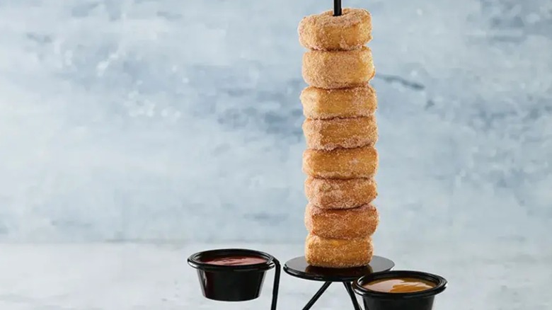 tower of Cinnamon Doh Rings