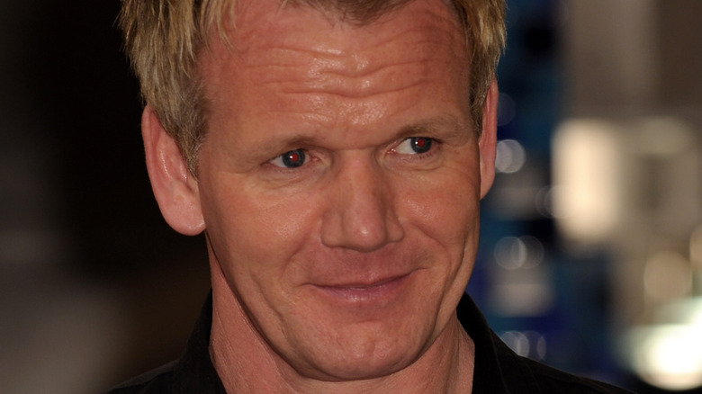 Close-up of Gordon Ramsay