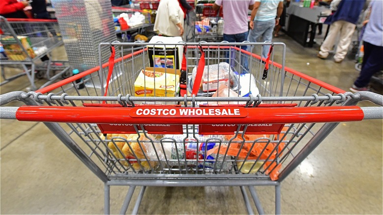 Costco shopping cart