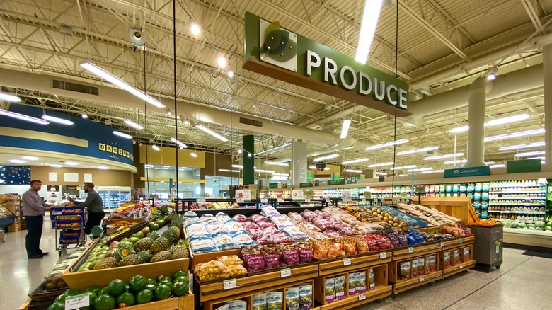 Produce section of Publix