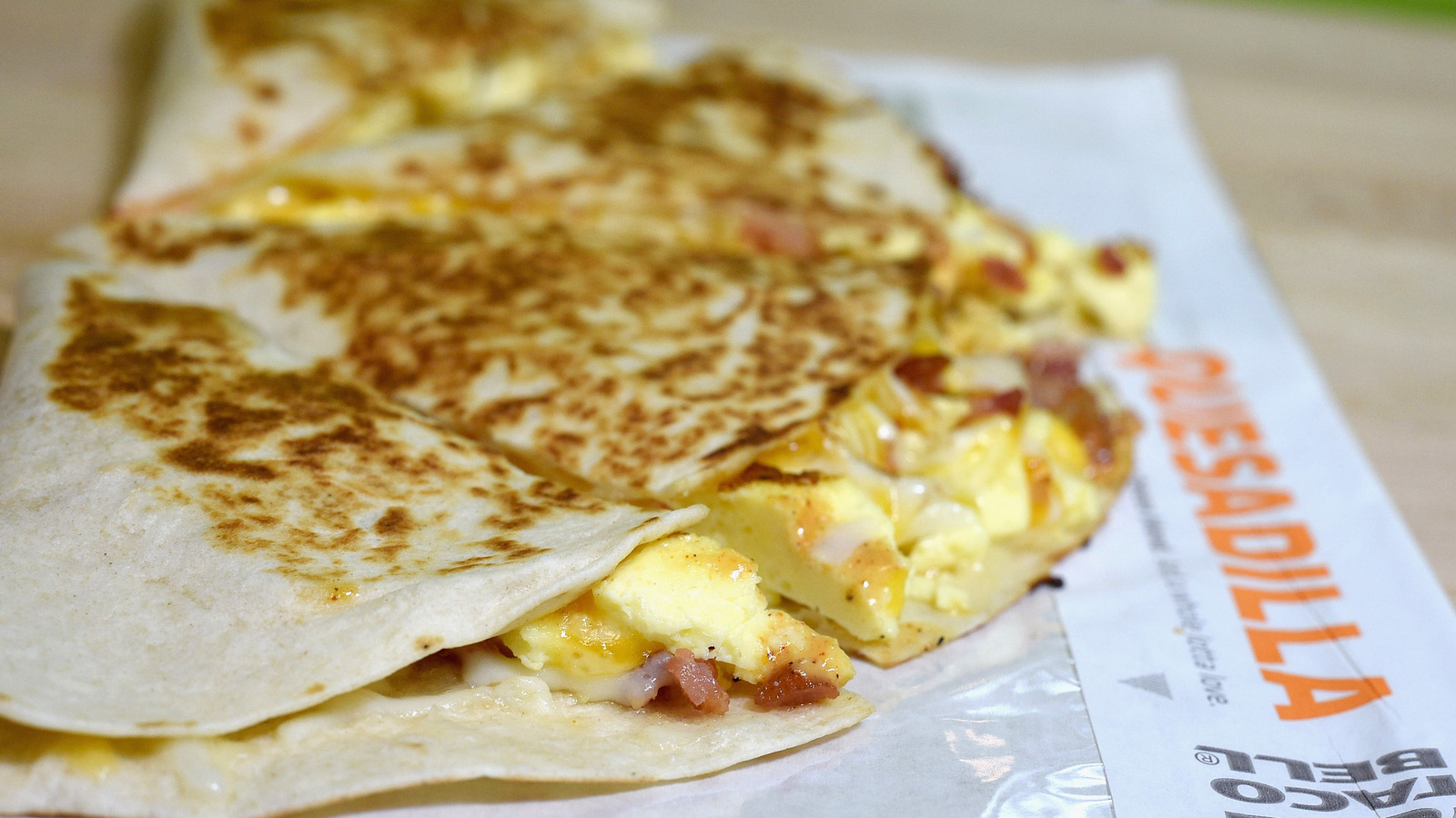 Reddit Is Having A Field Day Over A Poorly Cut Taco Bell Quesadilla