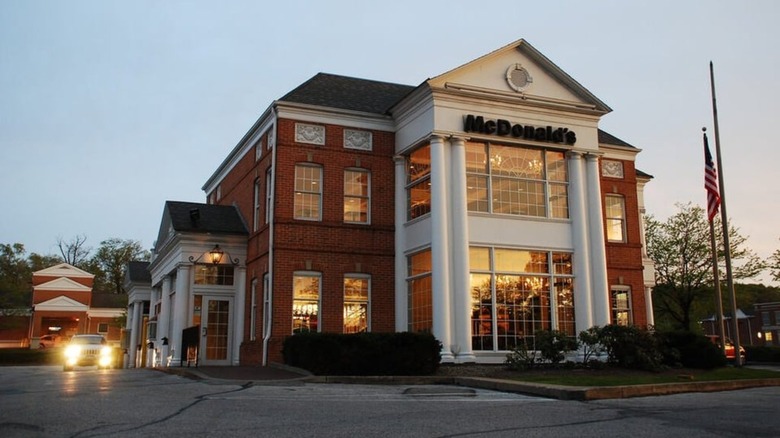 The McDonald's "mansion" in Independence, Ohio