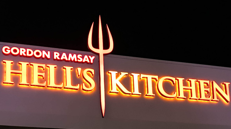 Gordon Ramsay Hell's Kitchen restaurant