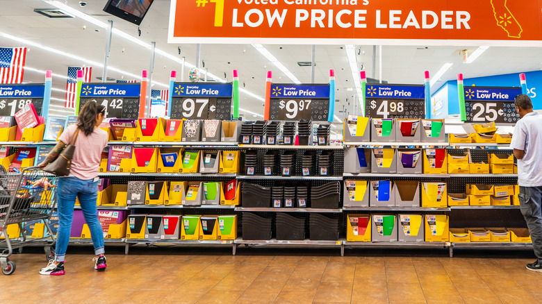 Walmart interior